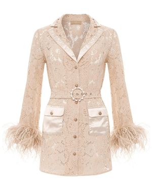 Cioccolato Couture Isabella Lace Dress - Natural