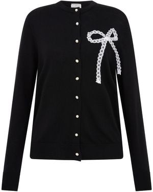 Lisa The Label Angel Baby Love Cardi - Black