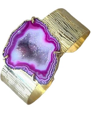 Magpie Rose Stellar Cuff - Purple