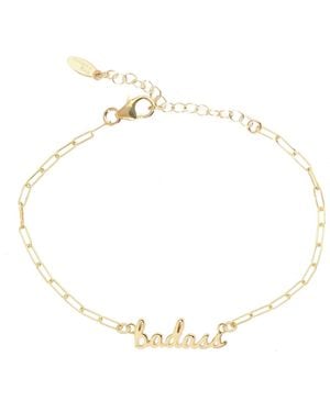 Kris Nations Badass Bracelet Filled - Metallic