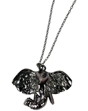 Lovard Elephant Necklace - Black