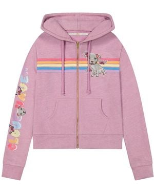 Cloud Haven Pittie Hoodie - Pink