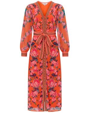 Raishma Athena Dress - Red