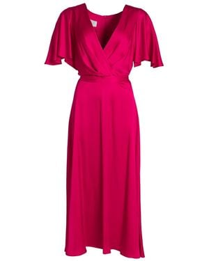 Roses Are Red Denise Dress In Fuchsia - Pink