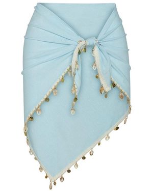 Aja Swimline Sereia Sarong - Blue