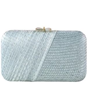 LIKHÂ Misty Kimono Clutch Purse - Blue