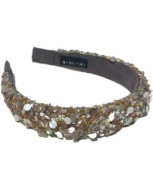 Simitri Neutrals Biscotti Headband - Brown