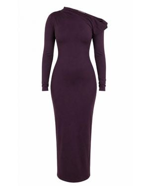 The Ethos Studio Sosa Dress - Blue