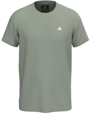Aora Athletics Basic Training Performance T-Shirt With Breathable Soft Lightweight Fabric For Gym, Running, And Everyday Wear - Green