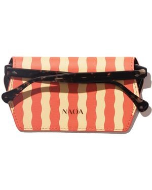 Naoa Slim Glasses Case Dunes - Red