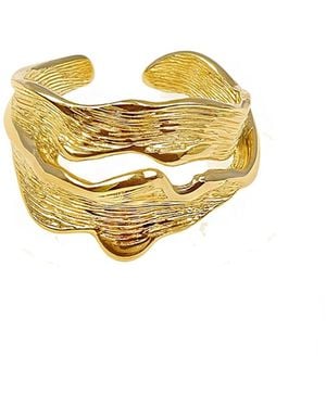 Janus Edinburgh Vermeil Union Sterling Ring - Metallic