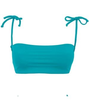 Terra Dea Loco Reversible Multiway Bikini Top - Blue