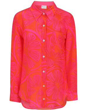 Mercy Delta Goodwood Limoncello Pompelmo Shirt - Red