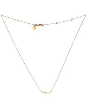 Gallery Mini Fang Necklace - Metallic