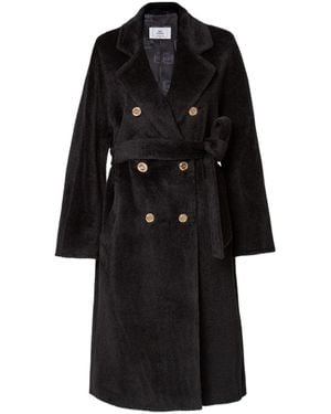GIODORO Adioro Alpaca Coat - Black