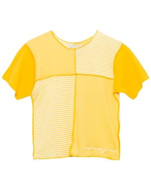 Paloma Lira Upcycled Tee - Yellow