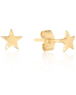 Auree Soho Vermeil Star Stud Earrings - Metallic