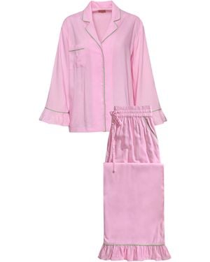 Carolina Benoit Luxury Bamboo Pyjama Set - Pink