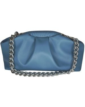 Ruj Heritage Mini Puffy Bag Azzurro Polvere - Blue