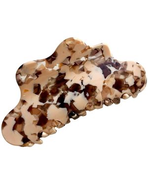 CLOSET REHAB Nougat Acrylic Cloud Claw Hair Clip - Brown