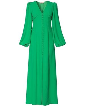 AGGI by HALEWSKI Imani Bohemian Style Maxi Dress - Green