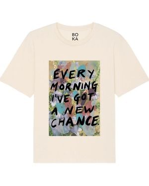 Boutique Kaotique Neutrals Every Morning Organic Cotton T-Shirt - Black