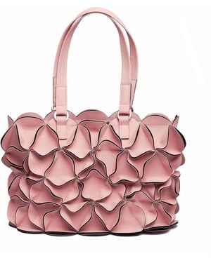 Elemood Blossom Rectangle Tote Bag - Pink
