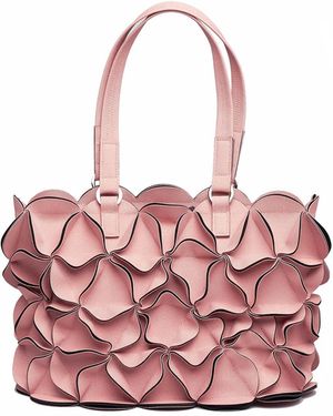 ELEMOOD_Japan Blossom Rectangle Tote Bag - Pink