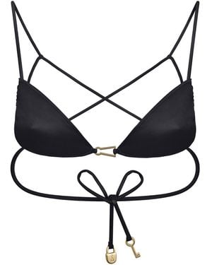 Bianca Resortwear India Bikini Top - Black