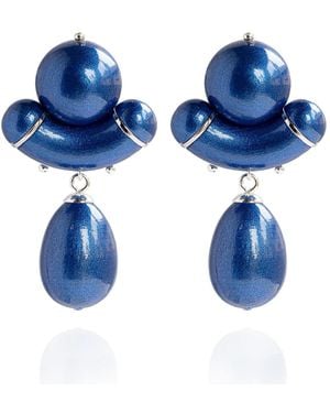 Saule Label Aria Earrings - Blue