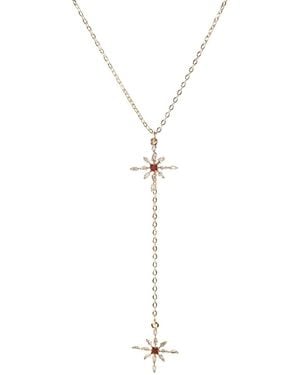 Studio Baloge Maelis Drop Necklace - Metallic