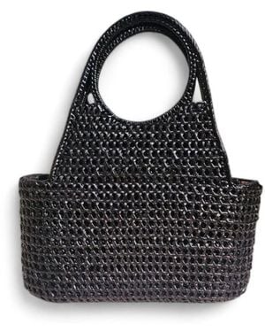OhSun Aiko Rattan Bucket - Black