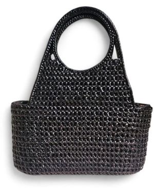 OhSun Aiko Rattan Bucket - Black