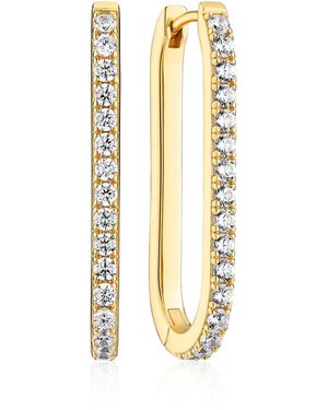 Sif Jakobs Jewellery Earrings Capizzi With Zirconia - Metallic