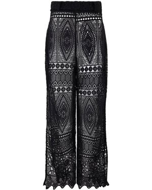 Shooni Joanna Flare Trouser - Black