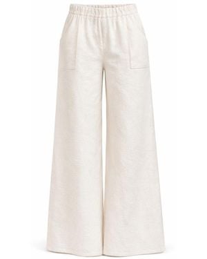 Lumina Eligma Neutrals The Breeze Ensemble Trousers - White