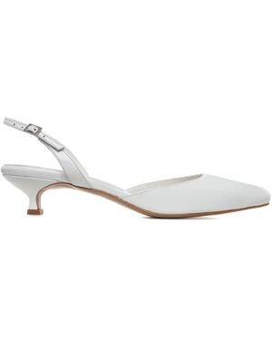 Ginissima Alice Slingbacks - White