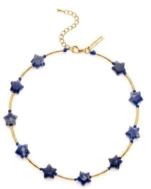 Jaredjamin Liberty Gemstone Necklace - Blue