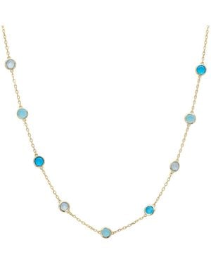 LÁTELITA London Sardinia Necklace The Blues - Metallic