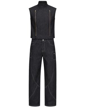 Maui X Lolita Pierre Denim Set - Black