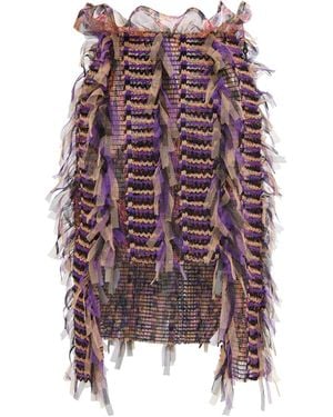 Sarah Regensburger Manifest Skirt - Purple