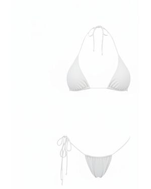 Dear Lover Cloud Bikini Set - White