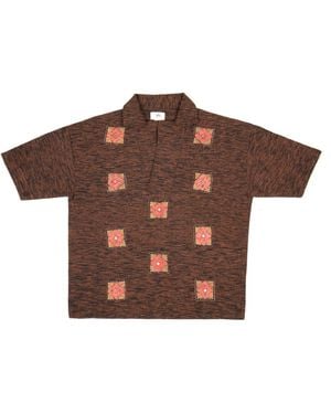Collected Xx Hand Spun Khaddar Camp Shirt - Brown