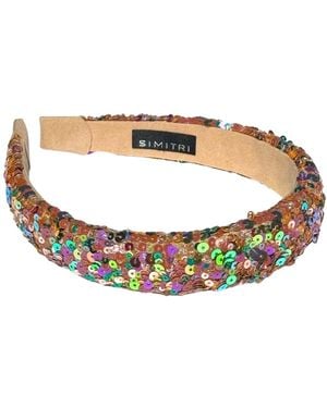 Simitri Nola Headband - Brown