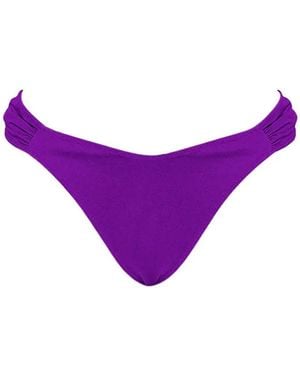 Cherina Beachwear Llc Isla Bikini Bottom - Purple