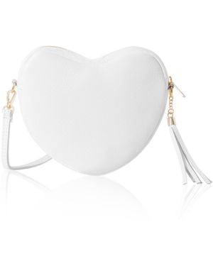 Betsy & Floss Venice Heart Bag - White