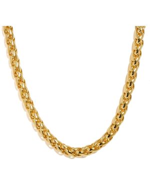 Caramel Vintage Jewellery Vintage Plated Mabel Necklace - Metallic