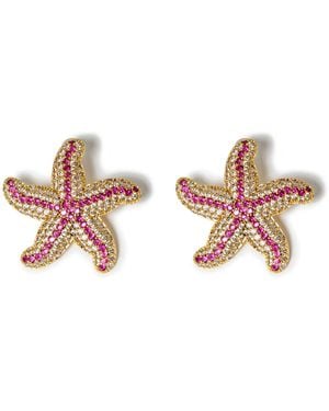Kybele Studio Starfish Earrings - Pink