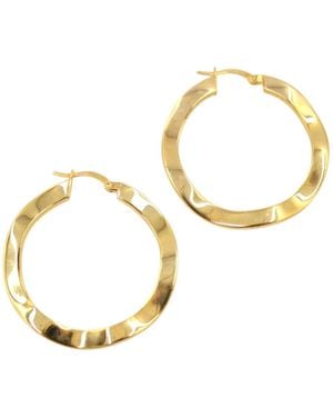 1610Istanbul Amorphous Earrings - Metallic