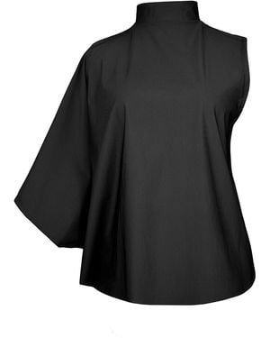 Article X Irregular Top - Black